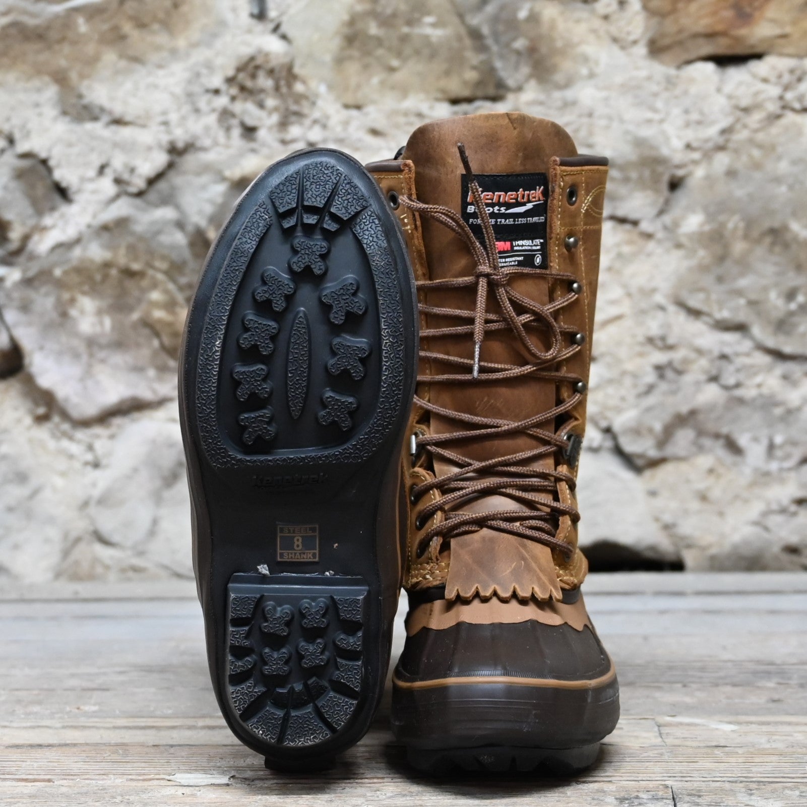 Kenetrek 11 Cowgirl Insulated Pac Boot Brown 10