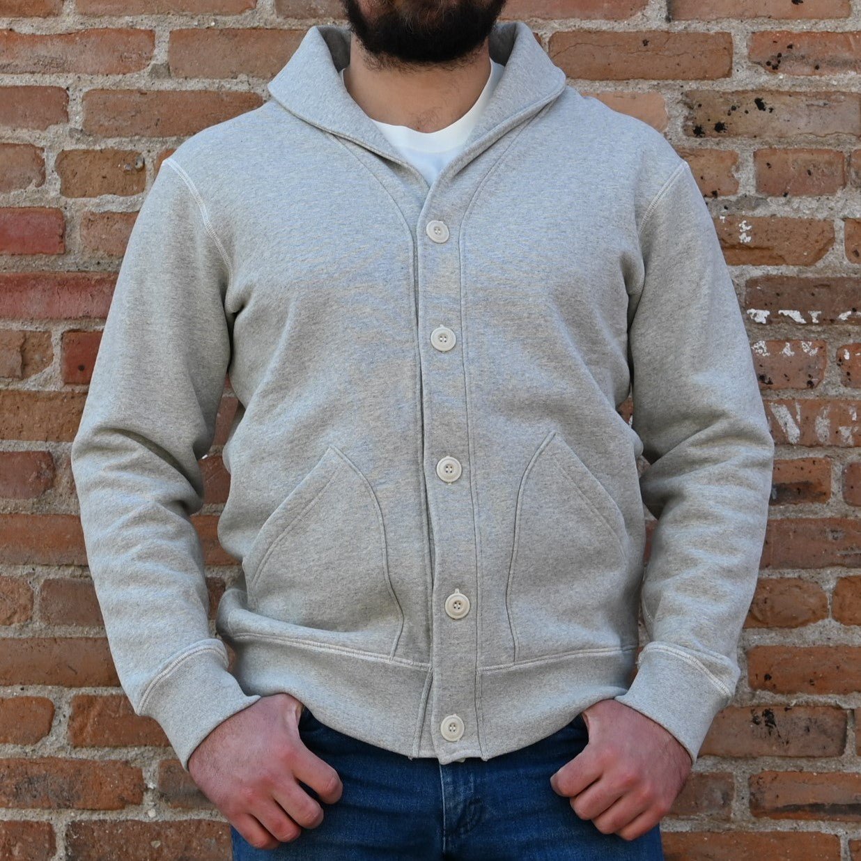 View of front of sweater