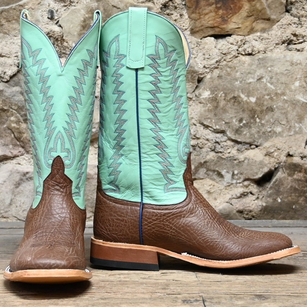 View of front and side of boots