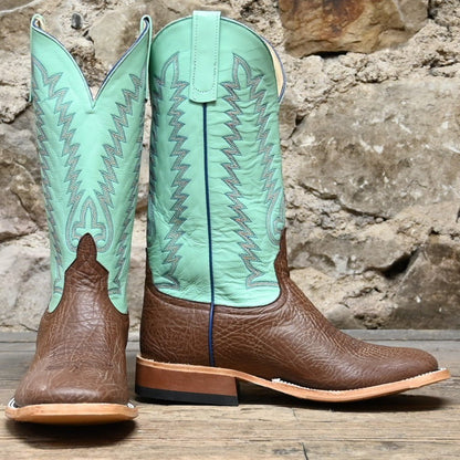 View of front and side of boots