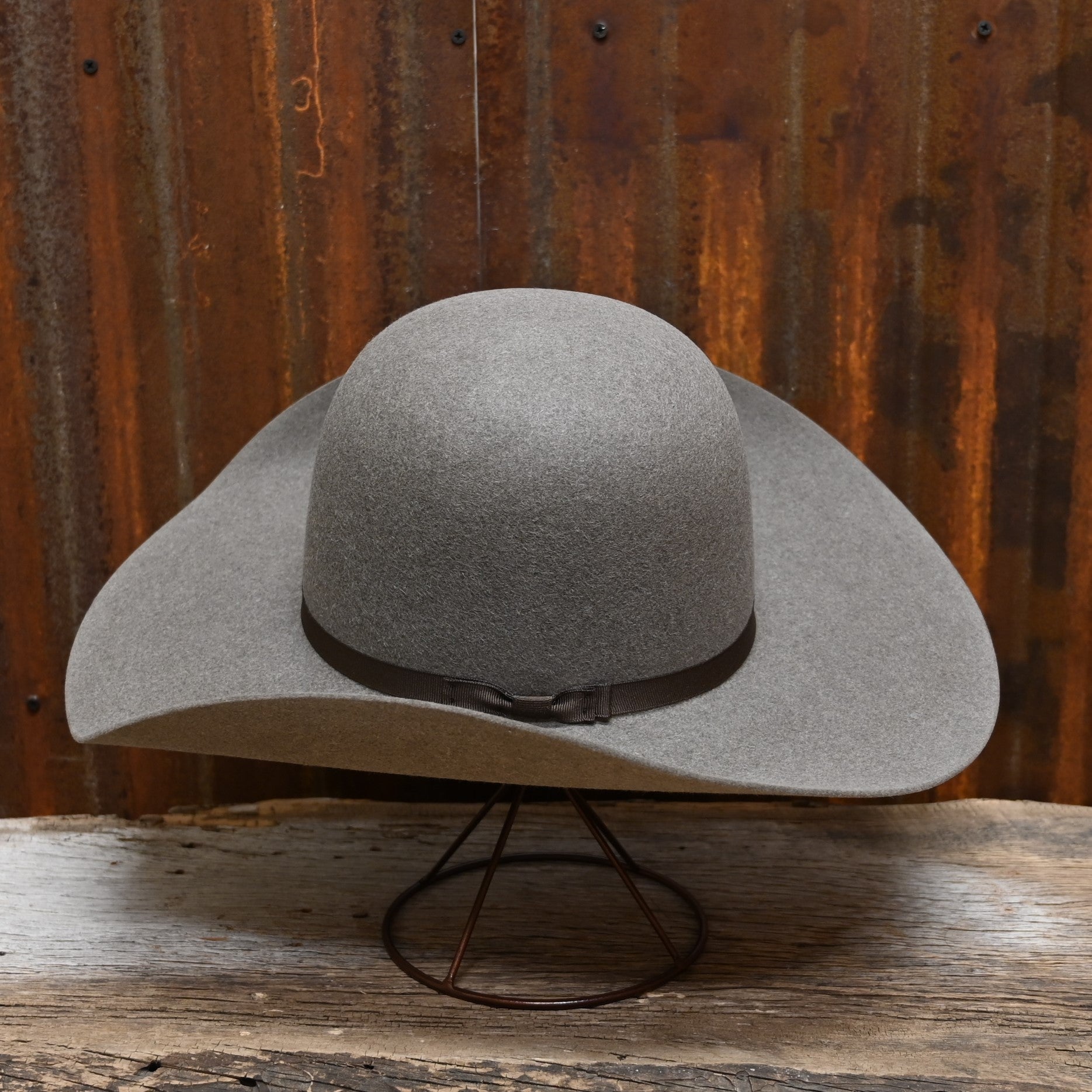 View of side of hat