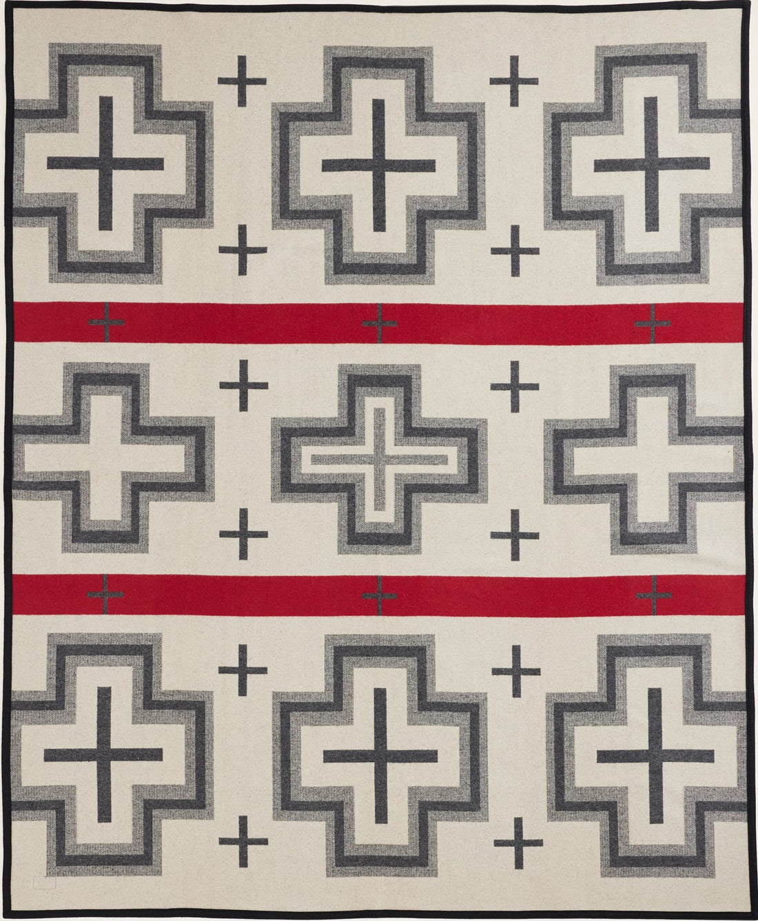 Pendleton San Miguel Blanket King size with heritage crosses pattern