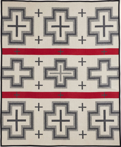 Pendleton San Miguel Blanket King size with heritage crosses pattern