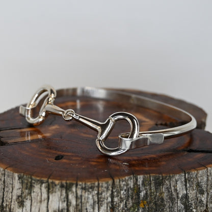 Single Snaffle Bit Bracelet view of bracelet