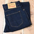 Blue Blanket Mens Dark Denim Jeans view of pocket