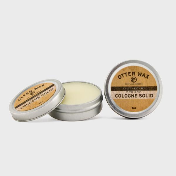 Solid Spruce Cologne in a Tin