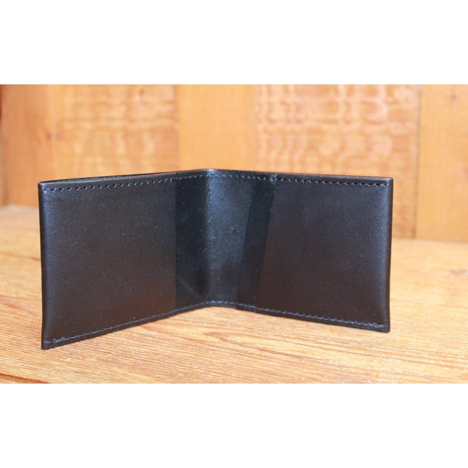 Leather Billfold in Black-Atomic 79