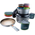 Pinnacle Camper Cook Set in Non Stick Aluminum-Atomic 79