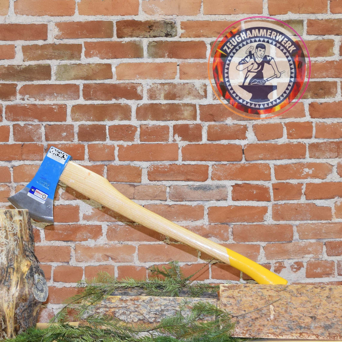 Mueller Beaver-axe 1000g, ash-handle