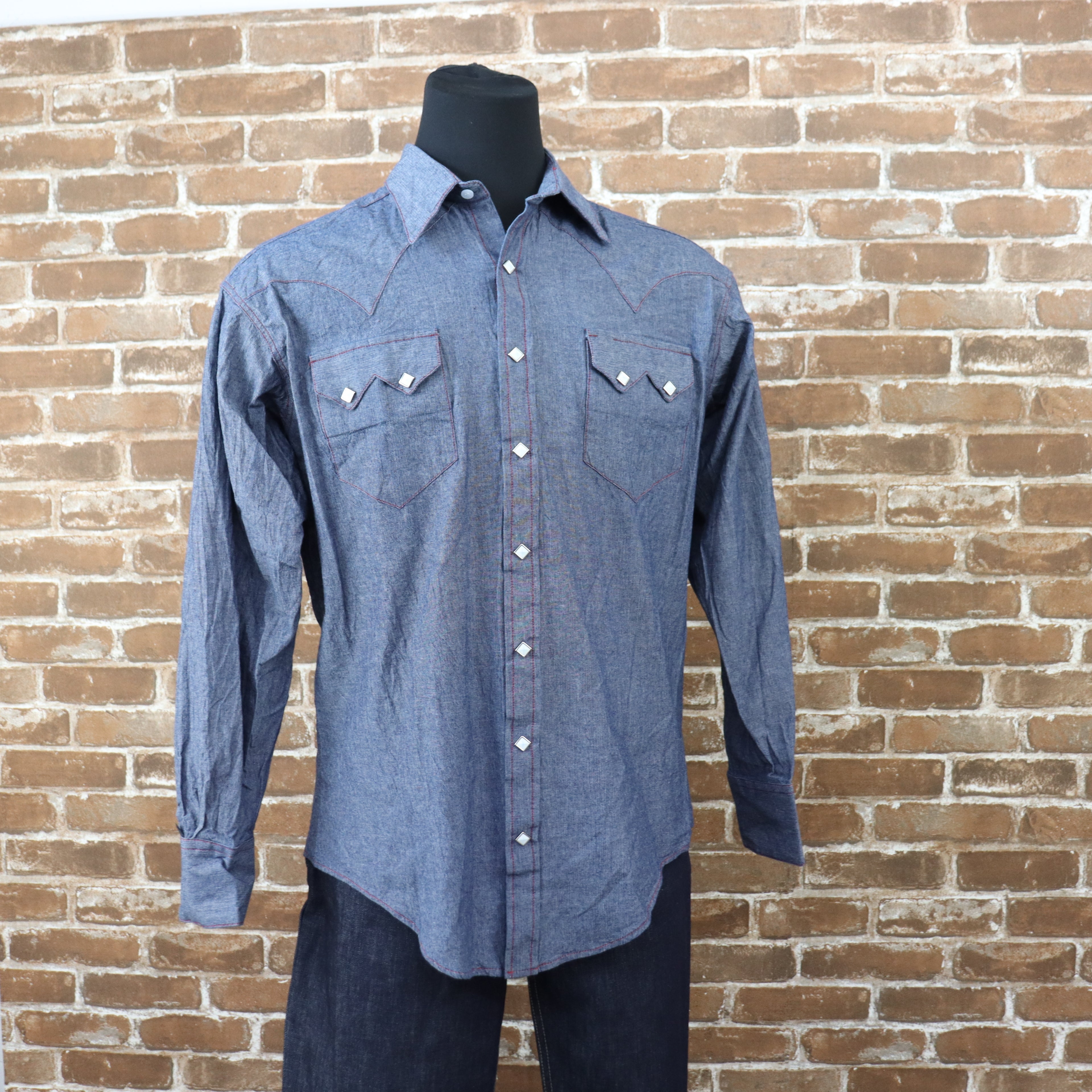 Rockmount Chambray in Blue Shirt