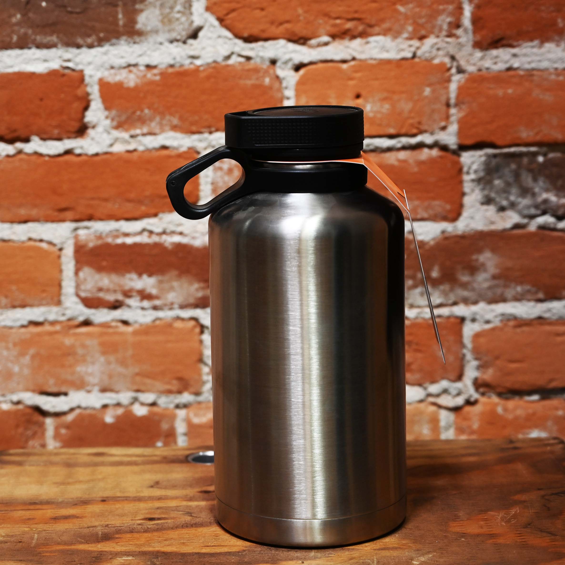 64oz Glacier Craft Growler in Stainless Steel