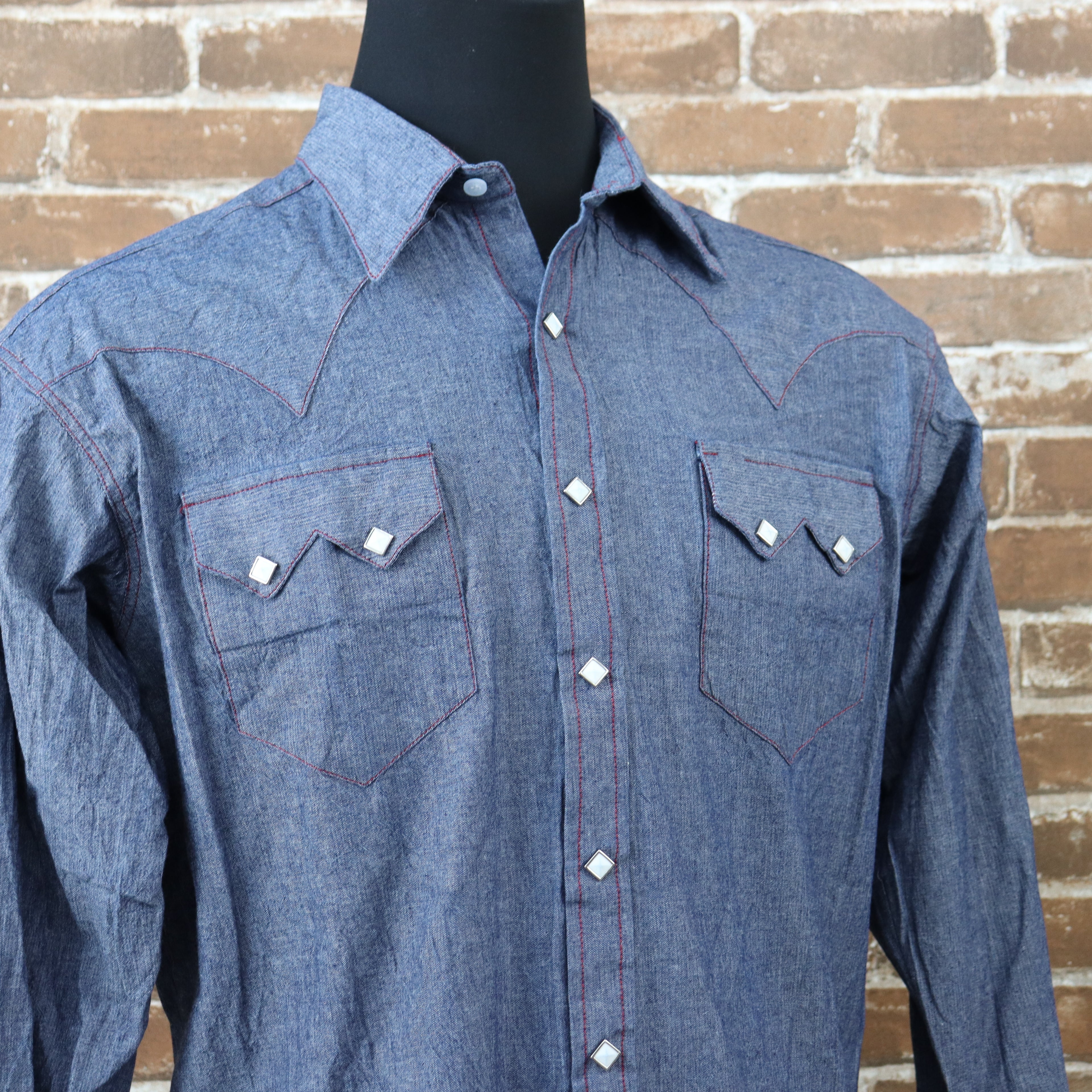 Rockmount Chambray in Blue Shirt