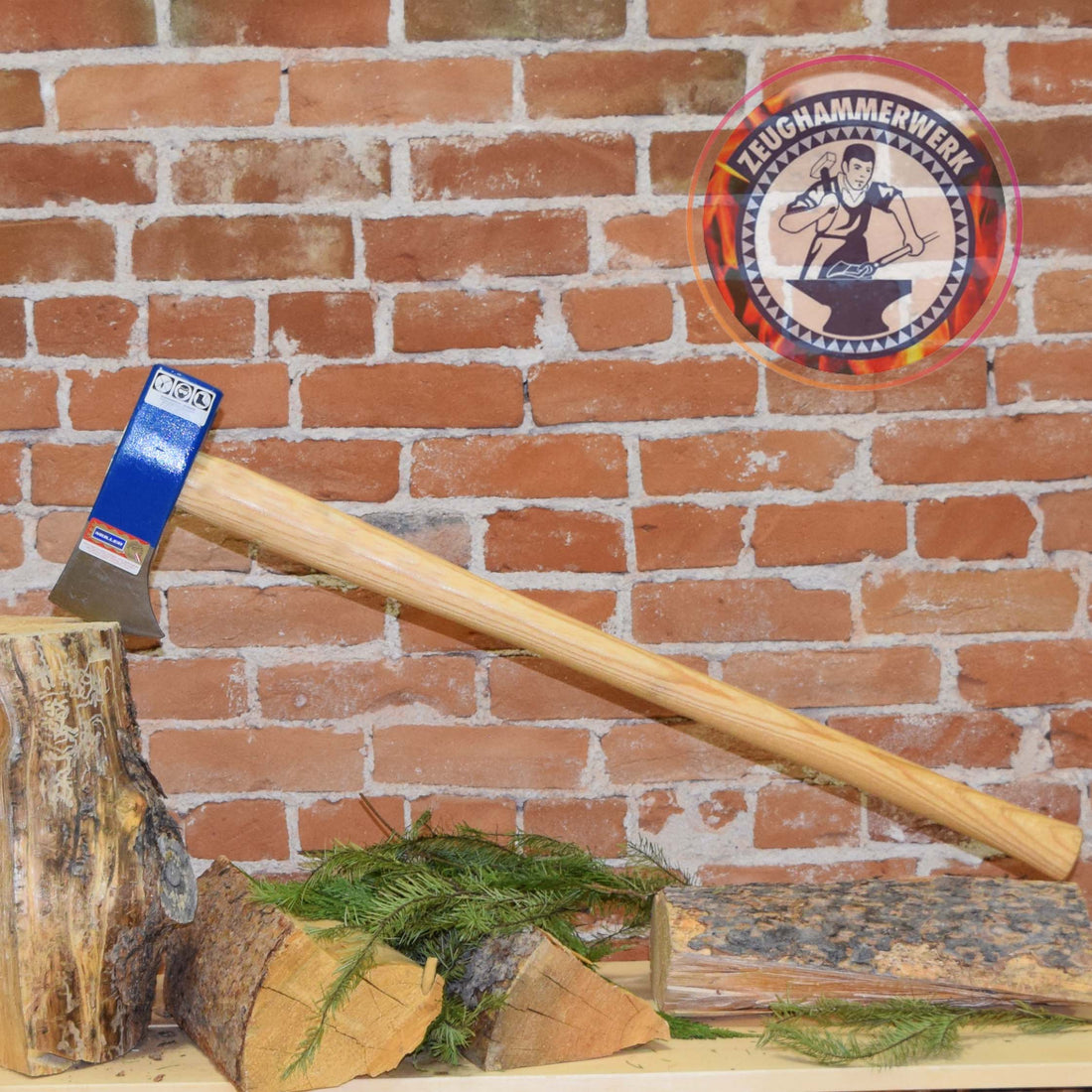 Mueller Splitting maul "prime-type" 4000g, ash-handle