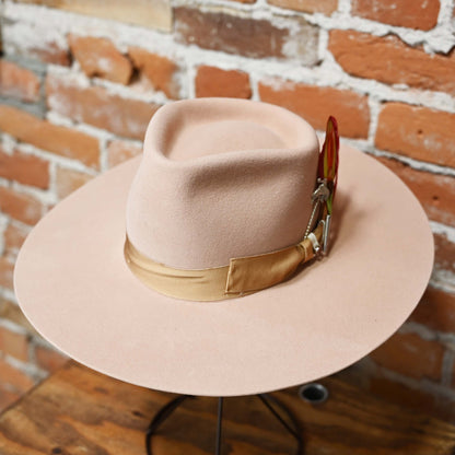 Tacchino Fashion Hat  in Baby Pink
