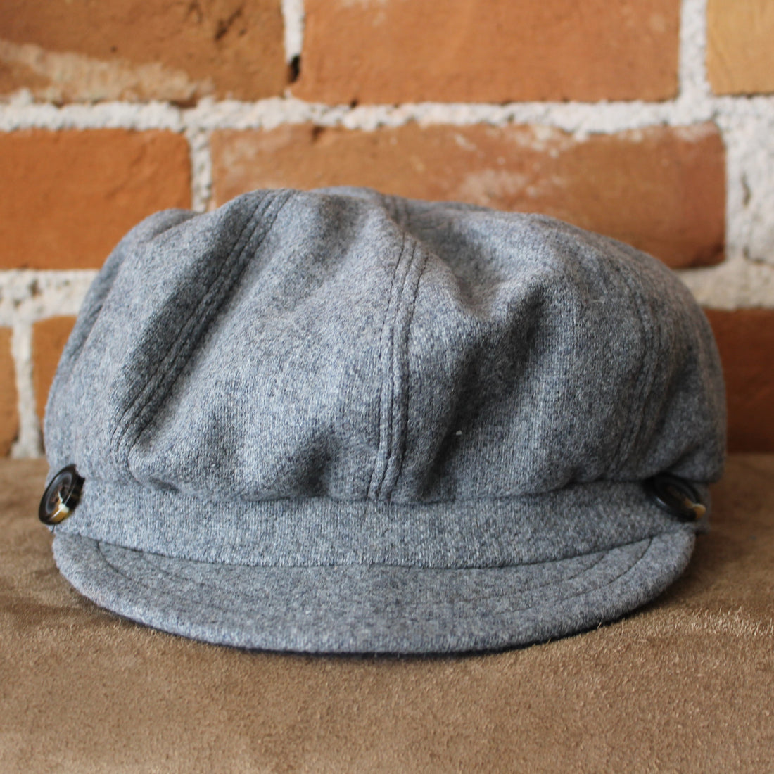 Gatsby Cap In Med Charcoal