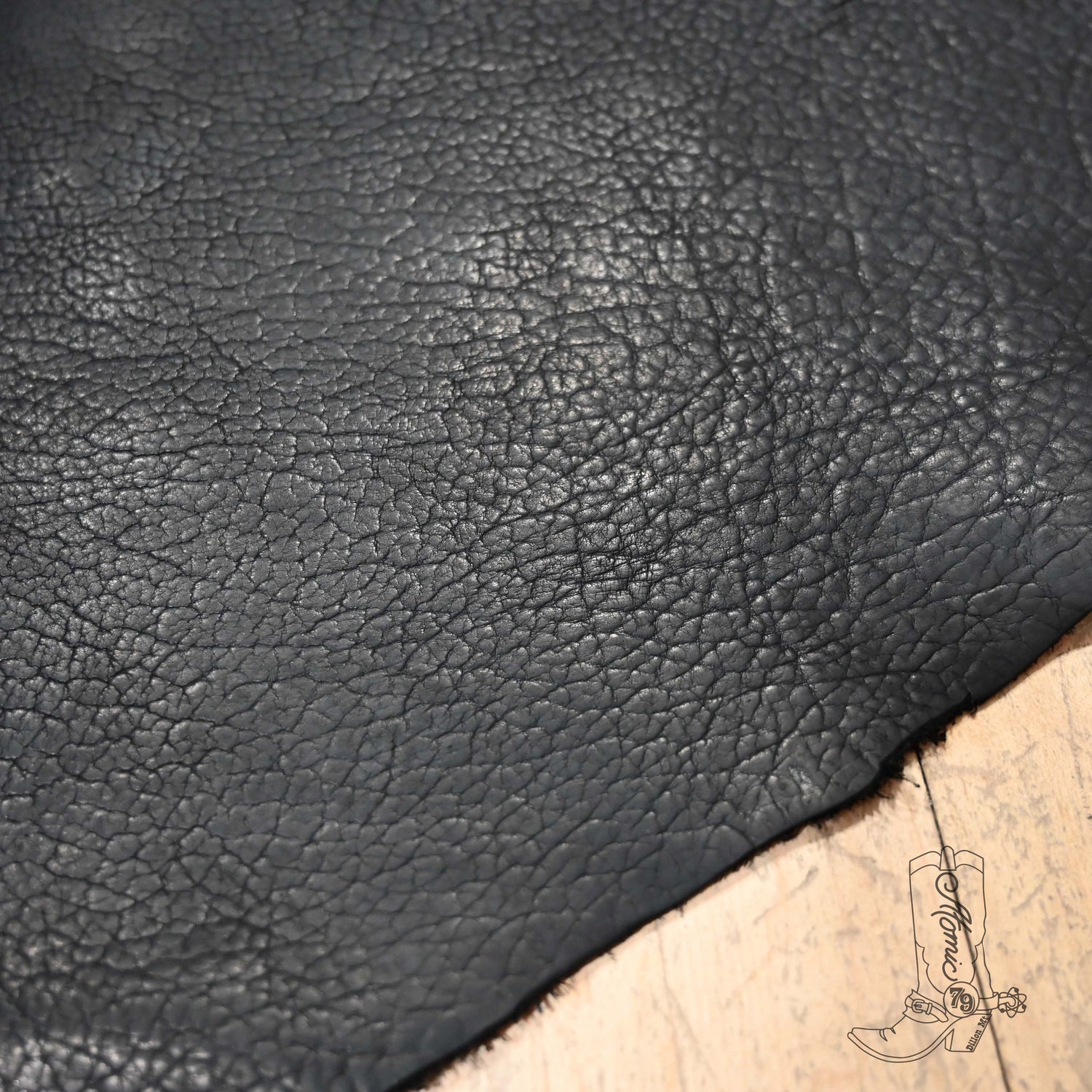 Black Bison Leather
