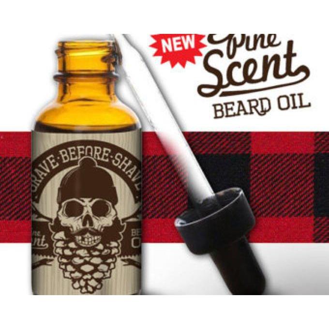 Grave Before Shave Beard Oil in Pine Scent-Atomic 79